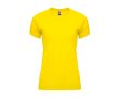 T-shirt technique cintré pour femme 135 g/m² Roly Direct Bahrain  couleur jaune