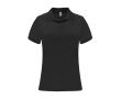 Polo technique en polyester pour femme 150 g/m² Roly Direct Monzha  couleur noir