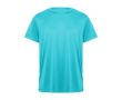 T-shirt technique en polyester 135 g/m² Roly Direct Daytona couleur turquoise
