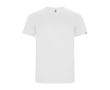 T-shirt technique en tissu recyclé 135 g/m² Roly Direct Imola  couleur blanc