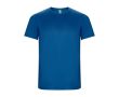 T-shirt technique en tissu recyclé 135 g/m² Roly Direct Imola  couleur bleu roi