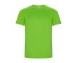 T-shirt technique en tissu recyclé 135 g/m² Roly Direct Imola  couleur vert lime