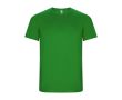 T-shirt technique en tissu recyclé 135 g/m² Roly Direct Imola  couleur vert