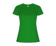 T-shirt en polyester recyclé pour femme 135 g/m² Roly Direct Imola  couleur vert