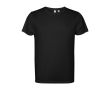T-shirt en polyester recyclé 125 g/m² Roly Direct Estoril couleur noir