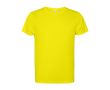 T-shirt en polyester recyclé 125 g/m² Roly Direct Estoril couleur jaune fluorescent