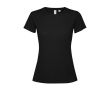 T-shirt technique recyclé pour femme 125 g/m² Roly Direct Estoril  couleur noir