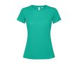 T-shirt technique recyclé pour femme 125 g/m² Roly Direct Estoril  couleur vert émeraude