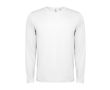 T-shirt à manches longues 125 g/m² Roly Direct Estoril L/S  couleur blanc