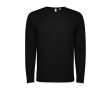 T-shirt à manches longues 125 g/m² Roly Direct Estoril L/S  couleur noir