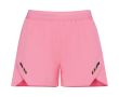 Short en polyester respirant pour femme, 110 g/m², Roly Direct Stratos couleur rose pastel