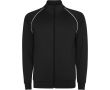 Sweat-shirt de sport unisexe à col montant 210 g/m² Roly Direct Valier couleur noir