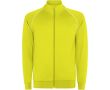 Sweat-shirt de sport unisexe à col montant 210 g/m² Roly Direct Valier couleur jaune fluorescent