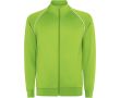 Sweat-shirt de sport unisexe à col montant 210 g/m² Roly Direct Valier couleur vert fluorescent