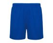 Pantalon de sport court 140 g/m² Roly Direct Player  couleur bleu roi