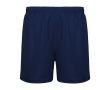 Pantalon de sport court 140 g/m² Roly Direct Player  couleur bleu marine