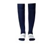 Chaussettes sport en polyester Roly Direct Soccer  couleur bleu marine