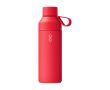 Bouteille thermos en acier et plastique recycle 500ml Ocean Bottle couleur rouge