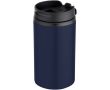 Gobelet isotherme en inox recyclé avec couvercle rotatif 250 ml couleur bleu marine