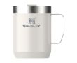 Tasse de camping en acier inoxydable recyclé 236 ml Stanley Everyday couleur beige