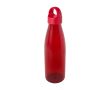 Gourde en plastique recyclé avec poignée de transport 800ml couleur rouge