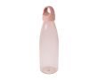 Gourde en plastique recyclé avec poignée de transport 800ml couleur rose pastel