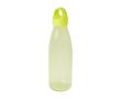 Gourde en plastique recyclé avec poignée de transport 800ml couleur vert lime