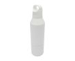 Bouteille isotherme en inox recyclé avec gobelet amovible 600ml couleur blanc