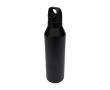 Bouteille isotherme en inox recyclé avec gobelet amovible 600ml couleur noir