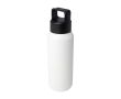 Bouteille en inox recyclé adaptée aux boissons gazeuses 600 ml couleur blanc