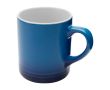 Tasse en céramique avec effet dégradé en couleur 330 ml couleur bleu roi
