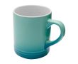 Tasse en céramique avec effet dégradé en couleur 330 ml couleur turquoise