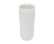 Thermos en acier inoxydable avec ouverture par bouton poussoir 350ml couleur blanc