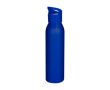 Gourde en acier inoxydable recyclé simple paroi 650 ml couleur bleu