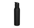Gourde en acier inoxydable recyclé simple paroi 650 ml couleur noir