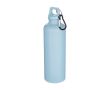 Gourde légère en plastique recyclé avec mousqueton 750 ml couleur bleu ciel