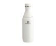 Gourde en inox recyclé à double ouverture 350 ml Stanley All Day Slim couleur beige