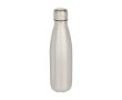 Gourde en acier inoxydable recyclé avec bouchon 750ml couleur gris clair