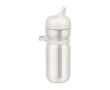 Gourde de sport en plastique avec couvercle et paille 600 ml Mepal couleur blanc