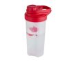 Gourde de sport en plastique avec bille mélangeuse, 700 ml couleur rouge
