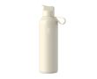 Gourde en inox recyclé avec paille 710 ml Ocean Bottle couleur sable