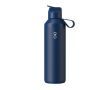 Gourde en inox recyclé avec paille 710 ml Ocean Bottle couleur bleu marine