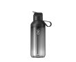 Gourde transparente paille et clapet 710 ml Ocean Bottle couleur noir