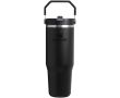 Gobelet isotherme à paille rabattable anti-fuite 890 ml Stanley couleur noir