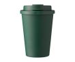 Mug en plastique avec couvercle à vis et ouverture pour boire 350ml couleur vert