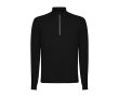 Sweat-shirt technique recyclé 200 g/m² Roly Direct Istanbul  couleur noir