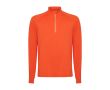 Sweat-shirt technique recyclé 200 g/m² Roly Direct Istanbul  couleur orange foncé