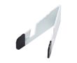 Support pliable en plastique recyclé pour téléphone et tablette couleur blanc
