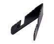 Support pliable en plastique recyclé pour téléphone et tablette couleur noir
