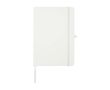 Carnet en papier recyclé avec couverture rigide A5 pages lignées couleur blanc